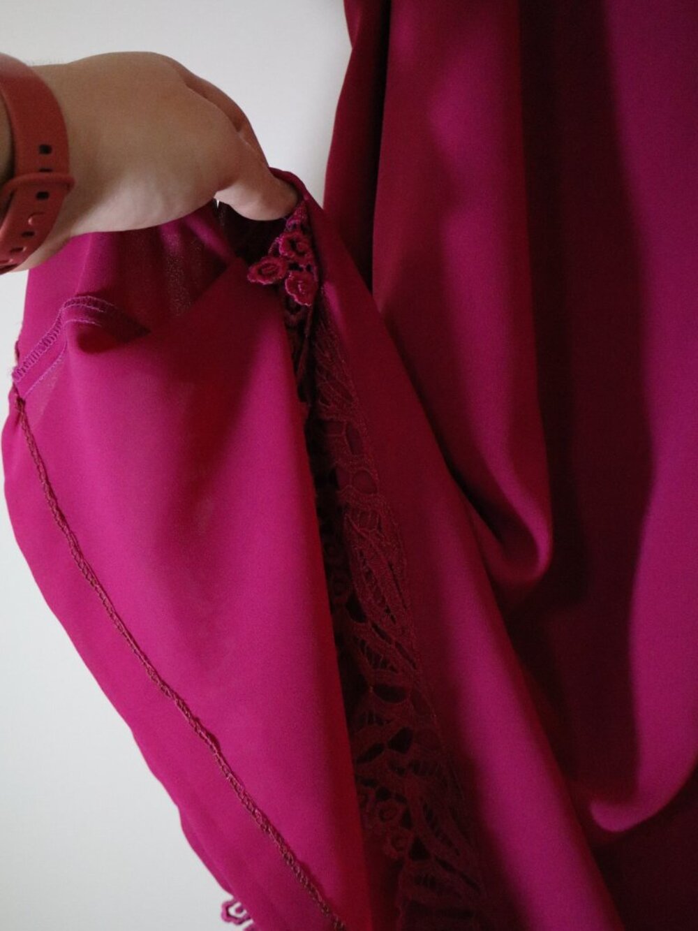 Vintage Bold Pink Size 16 Sleeveless Dress - Picture 4 of 8